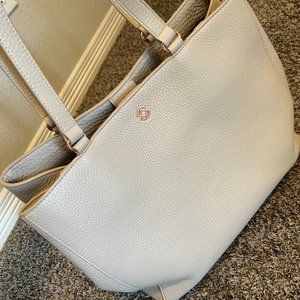 Dagne Dover - Allyn Tote - Bone - Large - Bone Leather